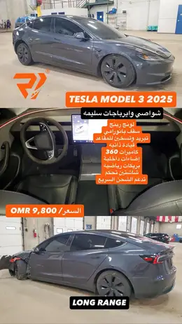 2025 TESLA MODEL 3 LONG RANGE
