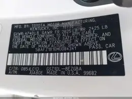 2021 LEXUS ES 350 ULTRA LUXURY
